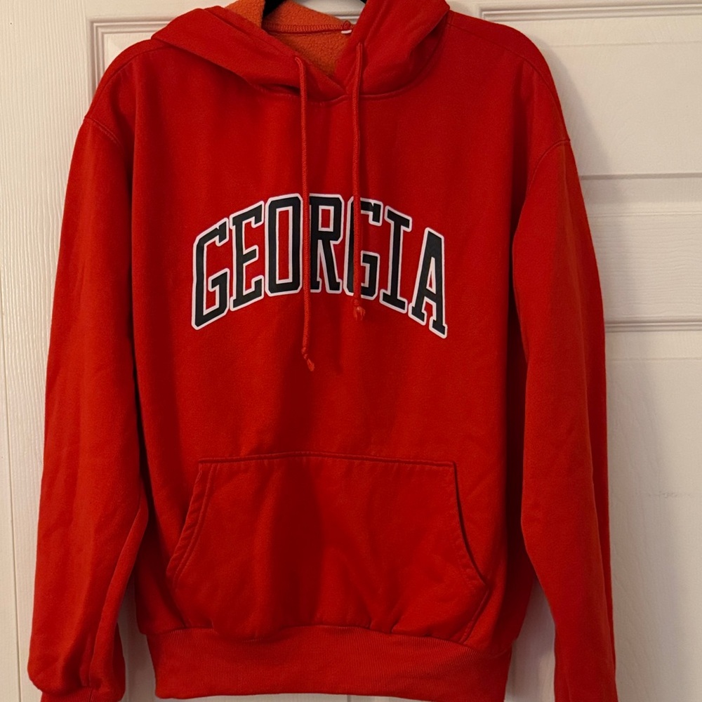 SHEIN Red Georgia Sweatshirt